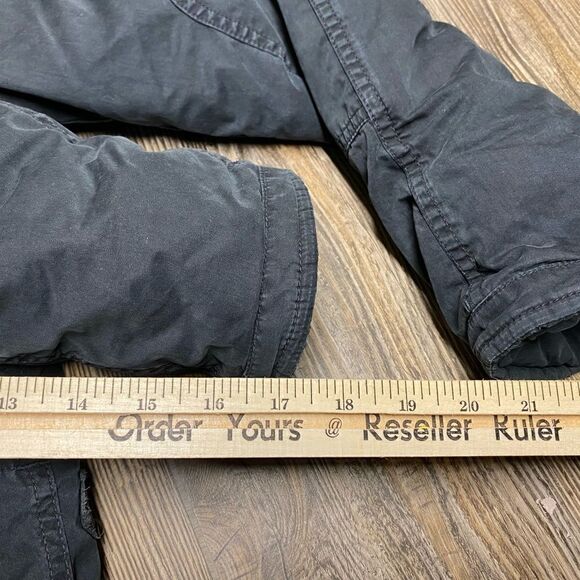 RALPH LAUREN D&S Women's Military Snorkel Down Jacket American Flag Black sz XS - Picture 12 of 13